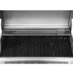 SANTOS S-518 Mit Seiten- & Heckbrenner, Edelstahl Inkl. Drehspieß, Rostheber & Silikonablage & Graviertes ZWILLING Pro Messer -GrillLust Verkaufsgeschäft 0055a6737a01d1a2c7f057b52bded95f