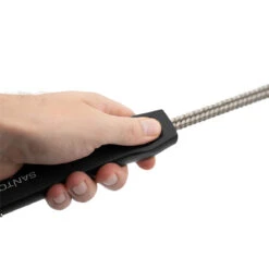 SANTOS Edelstahl Grillbürste, Dreieckig 30 Cm -GrillLust Verkaufsgeschäft 162fc86b4fb112e9e8881906a8aa54d2