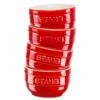 STAUB Förmchenset, 4-tlg, Kirsch-Rot -GrillLust Verkaufsgeschäft 21ed2b7843f7598b0f1dce29aa199519