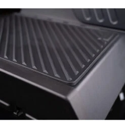 SANTOS S-518 Mit Seiten- Und Heckbrenner, Schwarz, Inkl. Drehspieß, Rostheber & Silikonablage & Graviertes ZWILLING Pro Messer -GrillLust Verkaufsgeschäft 2d9a6e9f4fa8c86a995423626b2dfa66