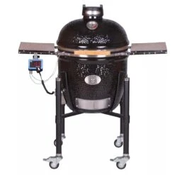 Monolith Classic BBQ Guru Pro 2.0 Inkl. Gestell & Seitentische, Schwarz + DigiQ DX3 -GrillLust Verkaufsgeschäft 32005a05b4d1389240bbd26a85f3b673