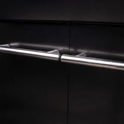 SANTOS S-518 Mit Seiten- Und Heckbrenner, Schwarz, Inkl. Drehspieß, Rostheber & Silikonablage & Graviertes ZWILLING Pro Messer -GrillLust Verkaufsgeschäft 404fd318eee1590d3b236ac2ac5c1b9e