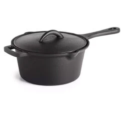 Napoleon Gusseisen Soßentopf Mit Deckel, Ø18cm, 2 Liter