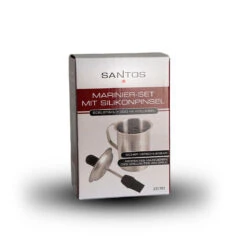 SANTOS Marinier-Set Mit Silikonpinsel -GrillLust Verkaufsgeschäft 5569f4104cbfa0e51d69322a3f022eac