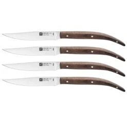 ZWILLING Steakmesserset 4er Set, Edelstahl -GrillLust Verkaufsgeschäft 7322c7c2bd4047215d6b257da1c8c227