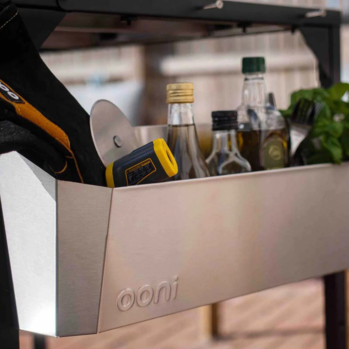 Ooni Utensilienfach (mittelgroß) Edelstahl 60 X 20 X 12 Cm 3 Ooni Utensilienfach (mittelgroß) Edelstahl 60 X 20 X 12 Cm