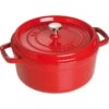 STAUB Cocotte, 24 Cm | Kirsch-Rot | Rund | Gusseisen -GrillLust Verkaufsgeschäft 84b04b12f137726f2882fbeac8cc06f6