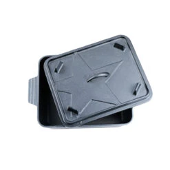 SANTOS Kastenform K8 Mit Deckel, Aus Gusseisen, 34 X 24 Cm 13 SANTOS Kastenform K8 Mit Deckel, Aus Gusseisen, 34 X 24 Cm -GrillLust Verkaufsgeschäft 87bfd0403f39fc8c6de8bbc0ae7b346c