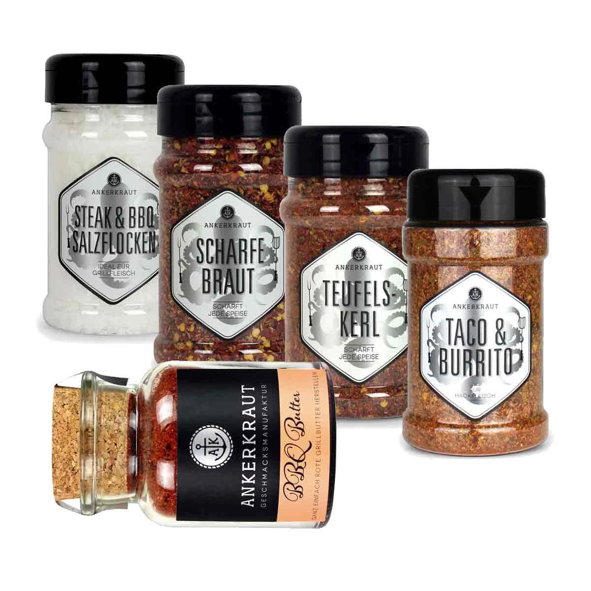 Titelseite -GrillLust Verkaufsgeschäft ankerkraut gewuerz paket 2 5er set 7aedd7931ae3676148fcec1127d2f009