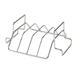 Big Green Egg 2-in-1 Braten- & Rippchenhalter, Edelstahl