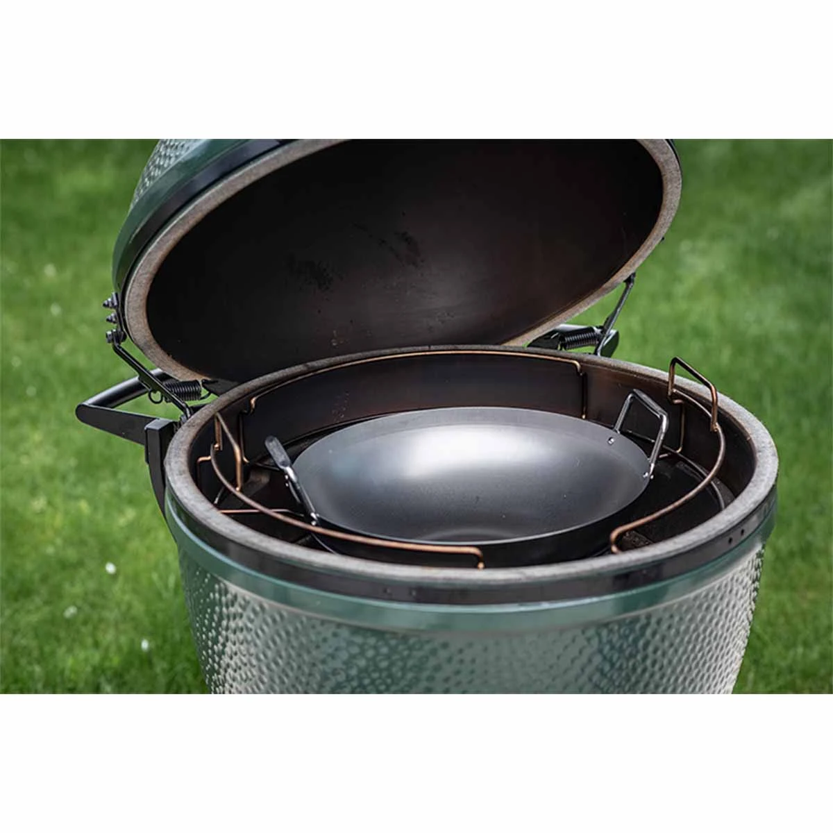 Big Green Egg Grill-Wok Aus Kohlenstoffstahl 4 Big Green Egg Grill-Wok Aus Kohlenstoffstahl – Bild 2