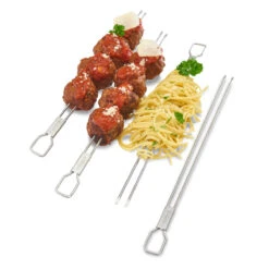 Broil King 4-teiliges Doppelspieß-Set, 30,5 Cm -GrillLust Verkaufsgeschäft broil king doppelspiess set c6688695ce1fc81ea12ba68cdac97605