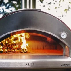 Alfa Forni Pizzaofen 4 Pizze Mit Stand, Holz, Rot -GrillLust Verkaufsgeschäft d0b236992edcab62763006fd692a6e7f