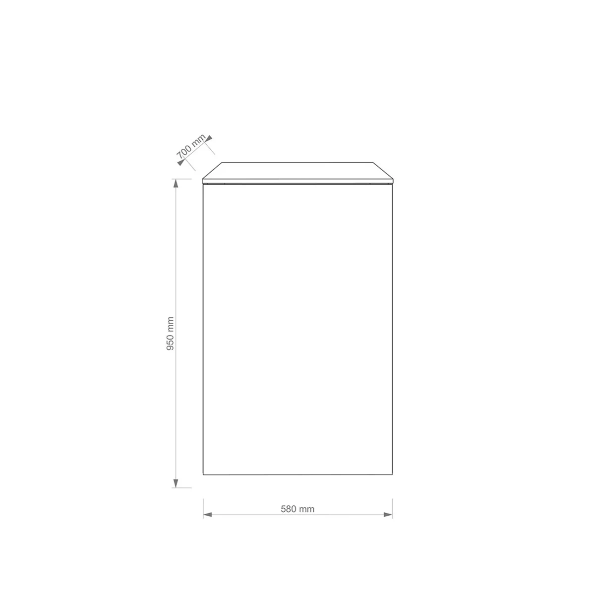 Furnery Außenküche OUT-ONE-Modul, Anthrazit 7 Furnery Außenküche OUT-ONE-Modul, Anthrazit – Bild 5