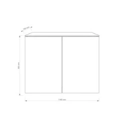 Furnery Außenküche OUT-TWO-Modul, Anthrazit