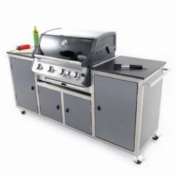 INDRAdesign Blackline Gasgrillstation Mit SANTOS Free S-410, Anthrazit -GrillLust Verkaufsgeschäft indradesign blackline gasgrillstation mit santos free s 410 anthrazit 30ed1f8bd4f319226c75f58cd4f89c92