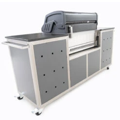 INDRAdesign Blackline Gasgrillstation Mit SANTOS Free S-410 & Kühlschrank / Anthrazit -GrillLust Verkaufsgeschäft indradesign blackline gasgrillstation mit santos free s 410 kuehlschrank anthrazit 1b8163499649b421c363e84f48639e84