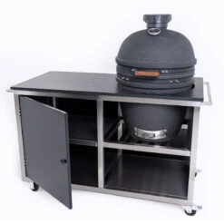 INDRAdesign Blackline Küchenmodul Für Keramikgrill Ø 60 Cm, Schwarz -GrillLust Verkaufsgeschäft indradesign blackline kuechenmodul fuer keramikgrill 60 cm schwarz 3ee475324e5da38dc50ce7a0b91b8f0f