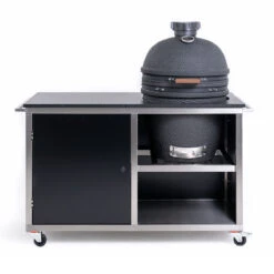 INDRAdesign Blackline Küchenmodul Für Keramikgrill Ø 60 Cm, Schwarz -GrillLust Verkaufsgeschäft indradesign blackline kuechenmodul fuer keramikgrill 60 cm schwarz e86e25ee7fc6bc0b15364300109e88bc
