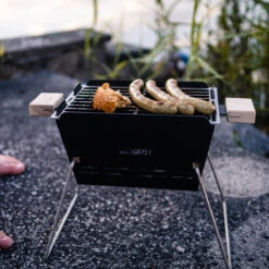 Knister Grill Small – Tragbarer Holzkohlegrill