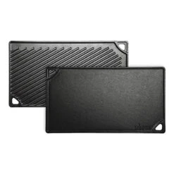 Lodge Gusseisen Wendeplatte, 44,5 X 24 Cm