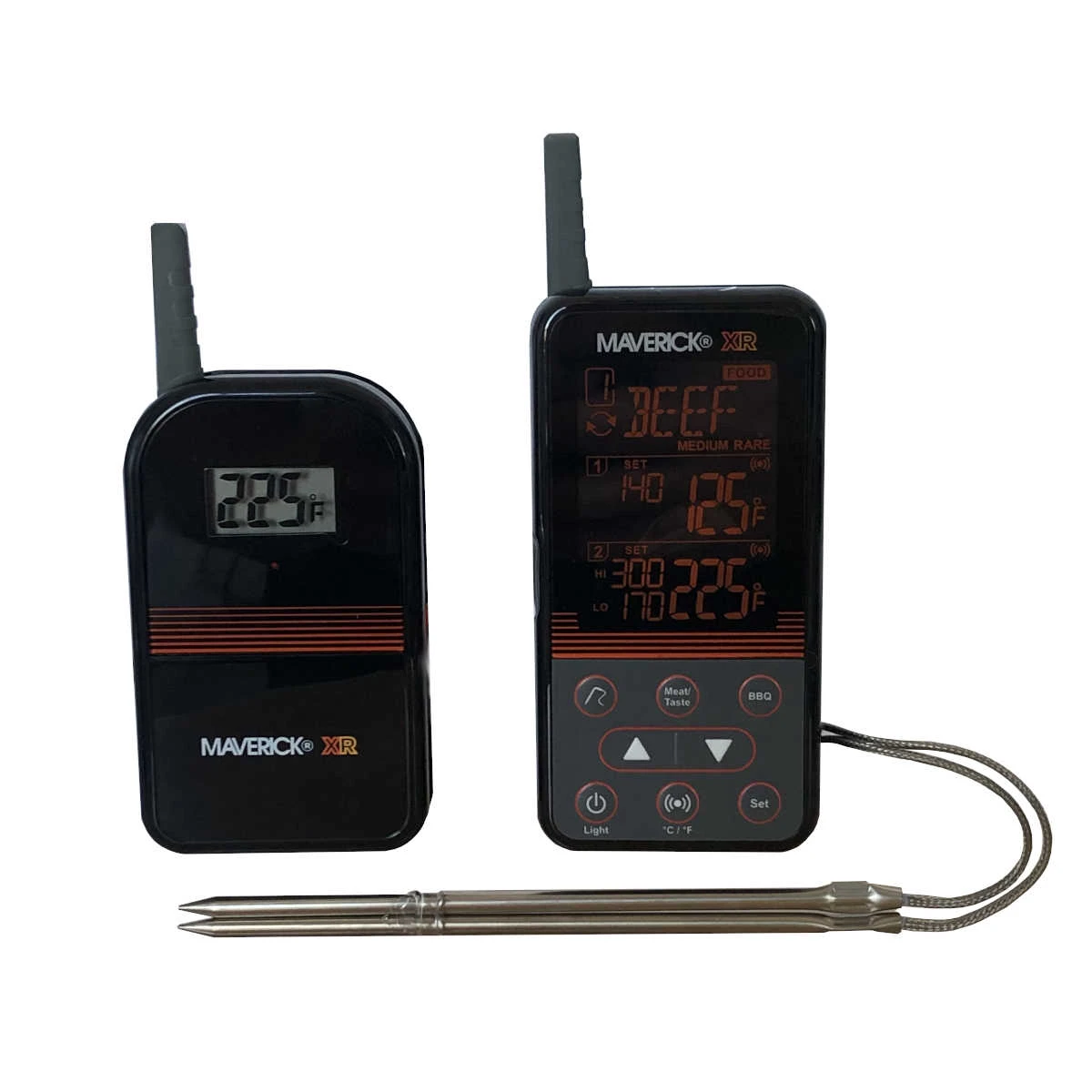 Maverick XR-40 Funk Grillthermometer Black Edition, 2 Fühler 3 Maverick XR-40 Funk Grillthermometer Black Edition, 2 Fühler