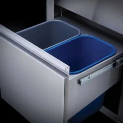 Napoleon Einbau-Mülleimer-Schrank & Küchenrollenhalter (46 X 61 Cm)