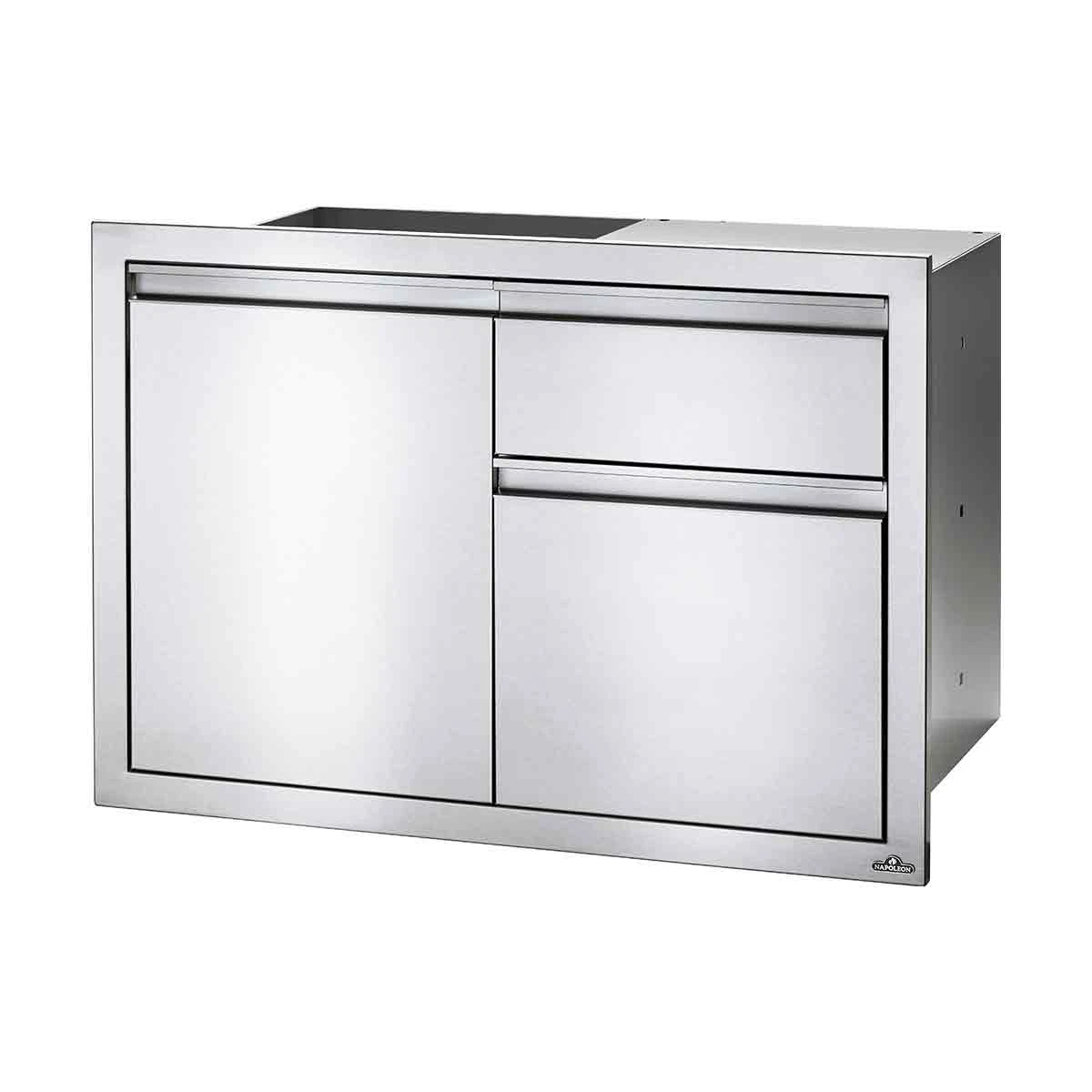 Napoleon Einbau-Türe & 2er Schubladen- Kombination (91 X 61 Cm) 3 Napoleon Einbau-Türe & 2er Schubladen- Kombination (91 X 61 Cm)
