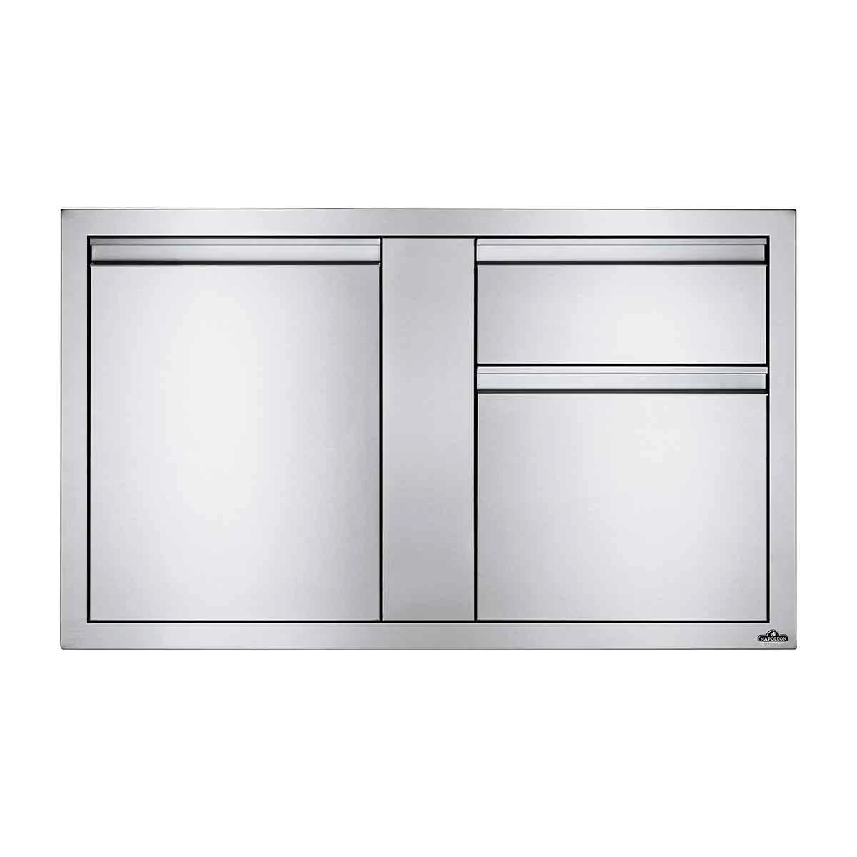 Napoleon Einbau-Türe & Mülleimer- Kombination Groß 4 Napoleon Einbau-Türe & Mülleimer- Kombination Groß – Bild 2