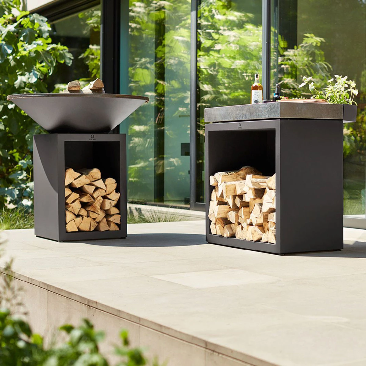 OFYR Butcher Block Storage 90 Black Keramik Dunkelgrau 3 OFYR Butcher Block Storage 90 Black Keramik Dunkelgrau