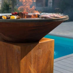 OFYR Feuerplatte Classic Corten 100 -GrillLust Verkaufsgeschäft ofyr classic corten 100 59bc6b397d1ec53de6a91f4babbc0170