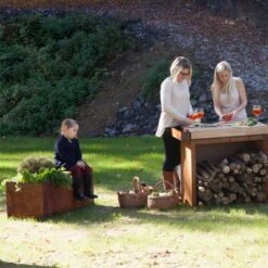 OFYR Herb Garden Bench Corten Sitzbank -GrillLust Verkaufsgeschäft ofyr herb garden bench corten sitzbank 71ee185481ad8d562d36a45cd3c7cf9c