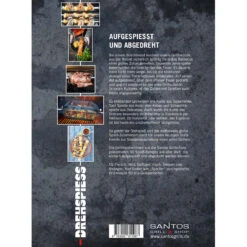 SANTOS "Das Drehspiess Buch" über 90 Durchgedrehte Drehspieß Rezepte -GrillLust Verkaufsgeschäft santos dasantos drehspie buch c315e33cf2fa0ef49c3b7a4e68ade105