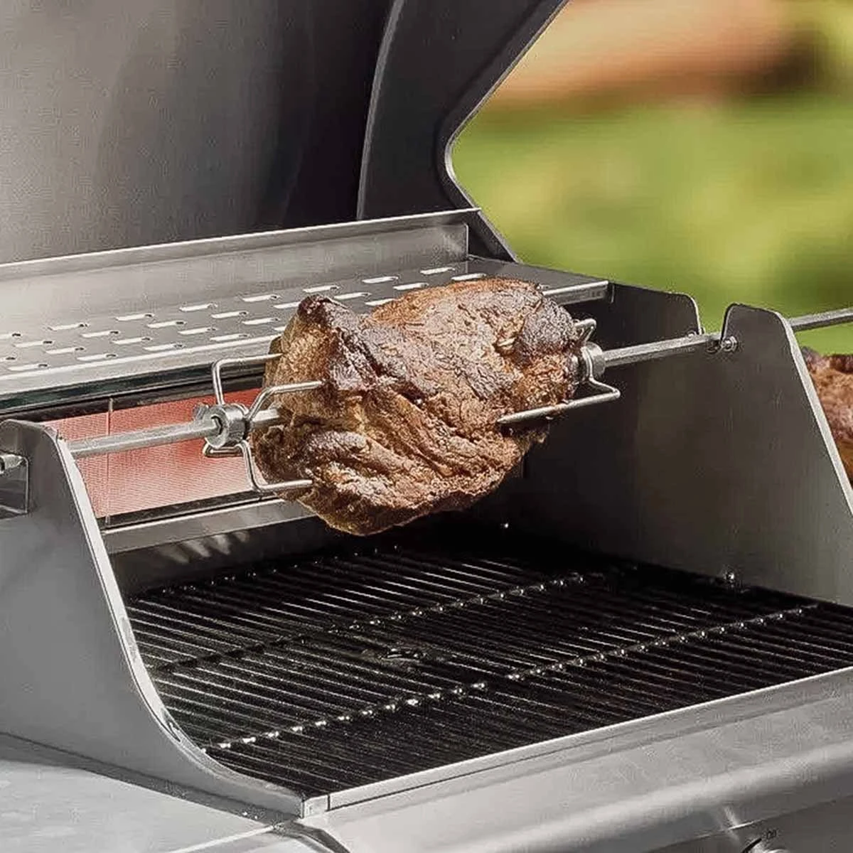 SANTOS Drehspieß Mit Motor M-418, Mali, Fontana, Matumbo 90 Cm 4 SANTOS Drehspieß Mit Motor M-418, Mali, Fontana, Matumbo 90 Cm – Bild 2