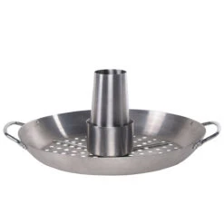 SANTOS Geflügelhalter Hähnchenbräter Gemüsekorb Edelstahl 3-teilig, Ø 30 cm -GrillLust Verkaufsgeschäft santos edelstahl gefluegelhalter d3e3c5ad5434b0b48a203f0c85ba67da