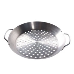 SANTOS Geflügelhalter Hähnchenbräter Gemüsekorb Edelstahl 3-teilig, Ø 30 cm -GrillLust Verkaufsgeschäft santos edelstahl gefluegelhalter e55ac3c605c0589d862ab1b295a86f84