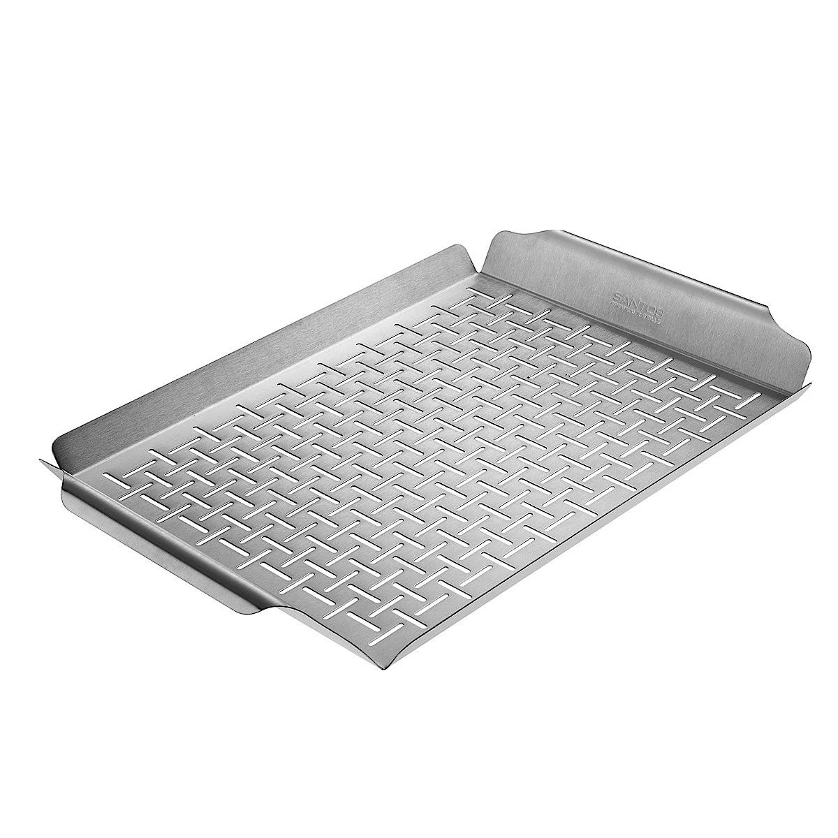 SANTOS Gemüsekorb XXL / Grillpfanne Edelstahl, 44,5 X 30 cm 4 SANTOS Gemüsekorb XXL / Grillpfanne Edelstahl, 44,5 X 30 cm – Bild 2