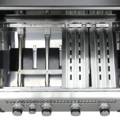 SANTOS S-418 Mit Seiten- & Heckbrenner, Edelstahl Inkl. Drehspieß, Rostheber & Silikonablage -GrillLust Verkaufsgeschäft santos gasgrill s 418 seiten heckbrenner edelstahl inkl drehspie rostheber silikonablage da01d27abcf409667af33361f524f4ae