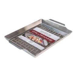 SANTOS Gemüsekorb M / Grillpfanne Edelstahl, 33 X 22,4 cm -GrillLust Verkaufsgeschäft santos gemuesekorb m grillpfanne edelstahl 33 x 22 4 cm bf91df236c64013af080bf24b16bb853