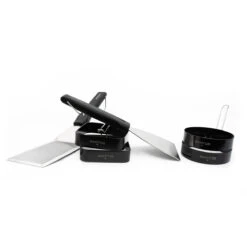 SANTOS Grillspachtel Frühstücksset, 6-teilig -GrillLust Verkaufsgeschäft santos grillspachtel spiegeleiformen american breakfast 6 teiliges bbq fruehstuecks set fuer einen schnellen leckeren start in den tag dc4ab40459c275309c890ffab4d10114