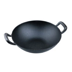 SANTOS Gusseisen Wok, Ø 32 Cm -GrillLust Verkaufsgeschäft santos gusseisen wok 32 cm 827b1bdcf6c2b2890ea8b6479a408041