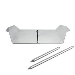 SANTOS Gyrosspieß Vertikal Edelstahl, 3-teilig -GrillLust Verkaufsgeschäft santos gyrosspie vertikal edelstahl 3 teilig 2419242e1a849e1048d49181d57b4870