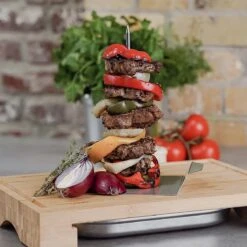 SANTOS Gyrosspieß Vertikal Edelstahl, 3-teilig -GrillLust Verkaufsgeschäft santos gyrosspie vertikal edelstahl 3 teilig db5d00f53c96d05325fd51eff837284f