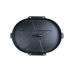 SANTOS Kastenform Oval Mit Deckel, Gusseisen, 42 X 31 Cm -GrillLust Verkaufsgeschäft santos kastenform oval mit deckel gusseisen 42 x 31 cm aa0612c54bb8ba2c758e48082a6e630b