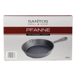 SANTOS Pfanne Gusseisen, Ø 16 Cm -GrillLust Verkaufsgeschäft santos pfanne gusseisen 16 cm bfc57f4a4229eac9cbfc67727f1155b2