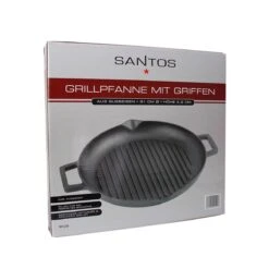 SANTOS Pfanne Gusseisen Ø 31 Cm -GrillLust Verkaufsgeschäft santos pfanne gusseisen 31 cm 1c9f6a077fd6073fb7da42e09a87fb20