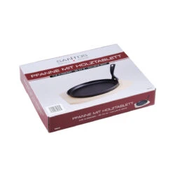 SANTOS Pfanne Gusseisen Inkl. Tablett & Griff, Ø 22cm -GrillLust Verkaufsgeschäft santos pfanne gusseisen inkl tablett griff 22cm de271d751e309ca17e7bb354b4a527a7