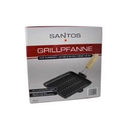 SANTOS Pfanne Gusseisen Mit Klappbarem Griff 24 X 24 Cm -GrillLust Verkaufsgeschäft santos pfanne gusseisen mit klappbarem griff 24 x 24 cm 7948b4e84402faeaa0ccd36bbf35ec34