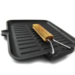 SANTOS Pfanne Gusseisen Mit Klappbarem Griff 24 X 24 Cm -GrillLust Verkaufsgeschäft santos pfanne gusseisen mit klappbarem griff 24 x 24 cm 9d55b693316faa9e49aeb929170e0faf