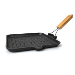 SANTOS Pfanne Gusseisen Mit Klappbarem Griff 24 X 24 Cm -GrillLust Verkaufsgeschäft santos pfanne gusseisen mit klappbarem griff 24 x 24 cm 9d8dcb3d77d45d66d965d331d1ca6f5d